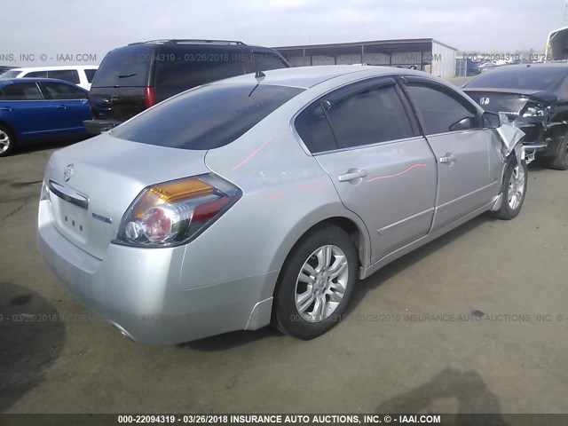 1N4CL2AP9BC169811 - 2011 NISSAN ALTIMA HYBRID SILVER photo 4