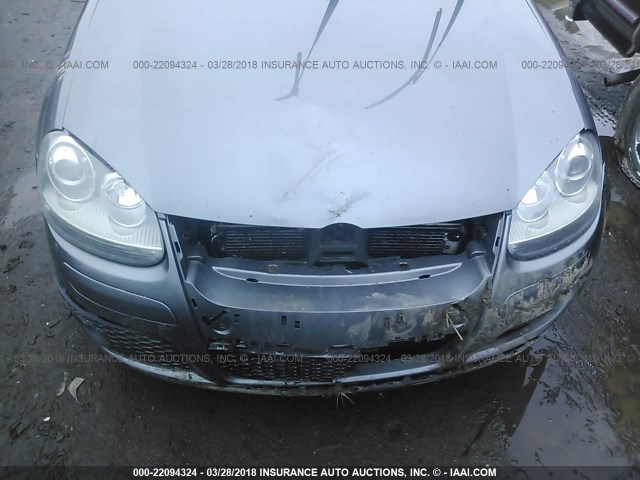 3VWBJ71K48M180071 - 2008 VOLKSWAGEN GLI ნაცრისფერი ფოტო 6
