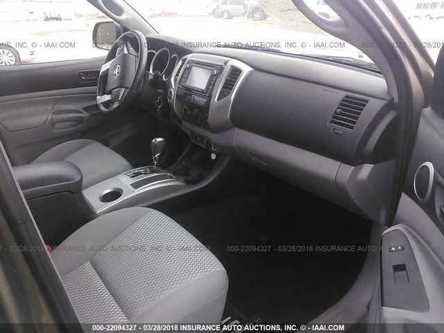 5TFLU4EN1EX093977 - 2014 TOYOTA TACOMA DOUBLE CAB ყავისფერი ფოტო 5