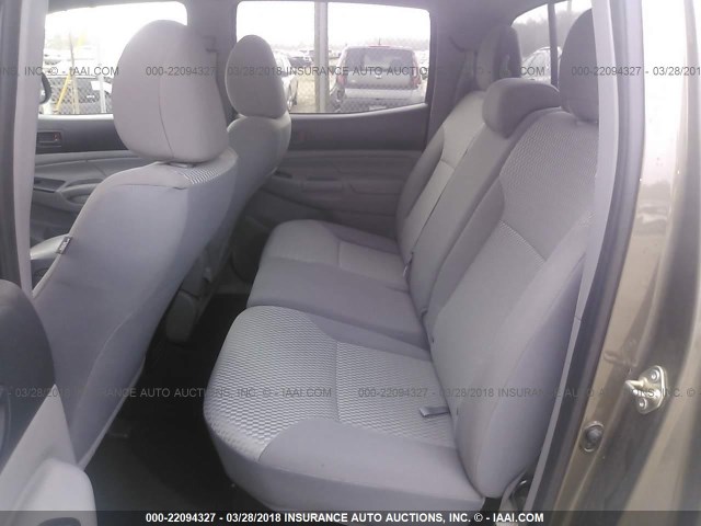 5TFLU4EN1EX093977 - 2014 TOYOTA TACOMA DOUBLE CAB ყავისფერი ფოტო 8
