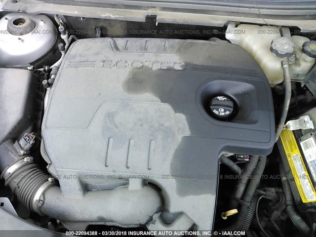 1G1ZA5EU3BF199888 - 2011 CHEVROLET MALIBU LS 银色 照片 10