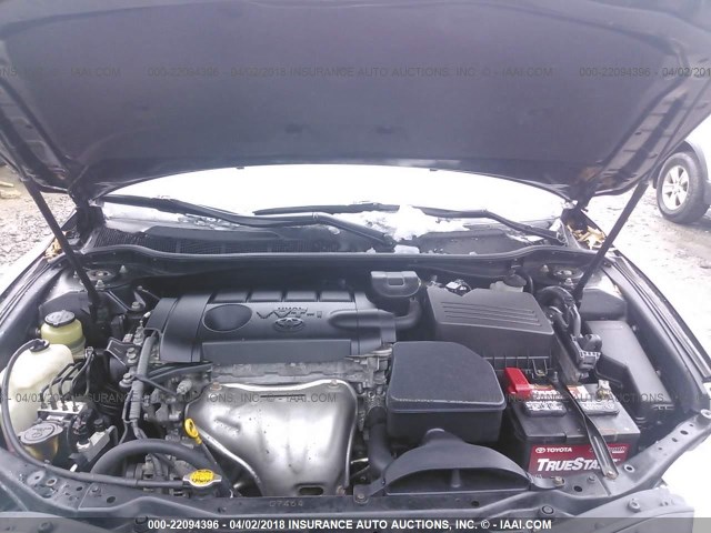 4T4BF3EK4BR169406 - 2011 TOYOTA CAMRY SE/LE/XLE 黑色 照片 10
