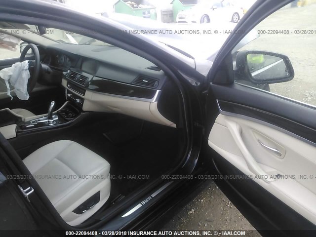 WBAXG5C53CDY29315 - 2012 BMW 528 I BLACK photo 5