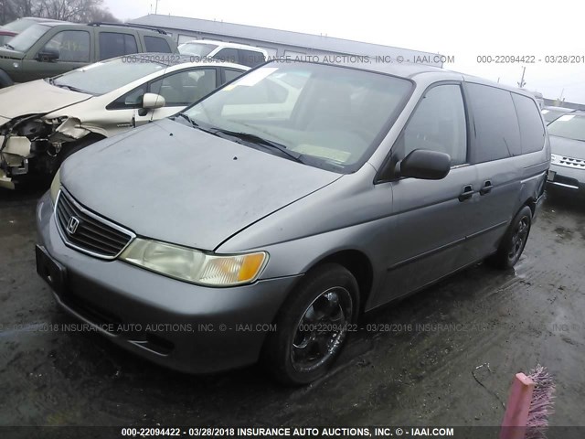 2HKRL1859XH507738 - 1999 HONDA ODYSSEY LX TAN photo 2