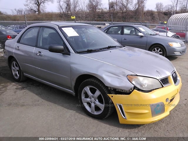 JF1GD67666H503256 - 2006 SUBARU IMPREZA 2.5I GRAY photo 1