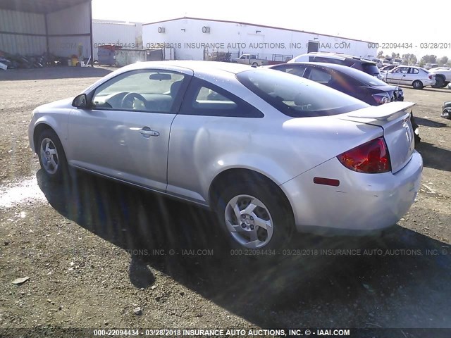 1G2AL18FX87213877 - 2008 PONTIAC G5 SILVER photo 3