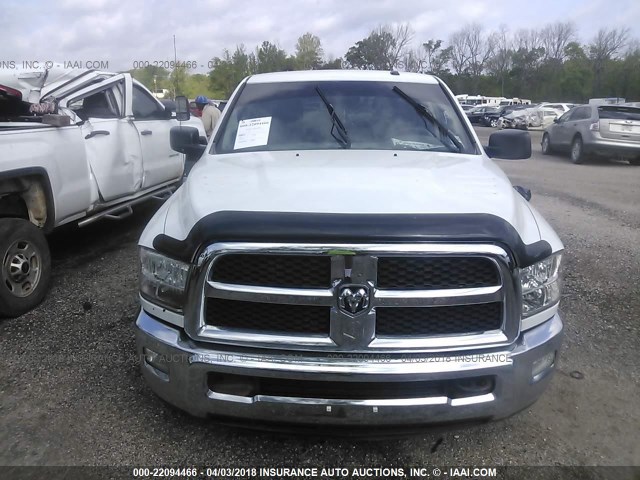 3C6TR4HT4DG556393 - 2013 RAM 2500 ST WHITE photo 6