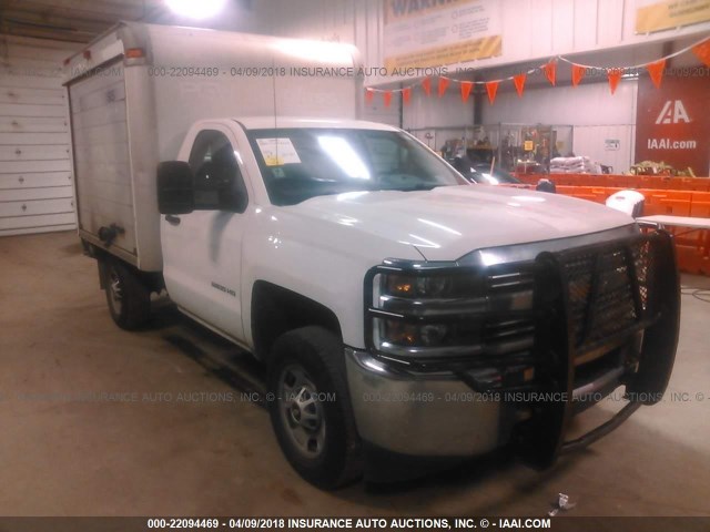 1GC0CUEGXFZ103063 - 2015 CHEVROLET SILVERADO C2500 HEAVY DUTY WHITE photo 1