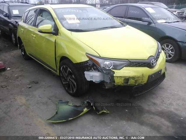 JTNKARJE8HJ533803 - 2017 TOYOTA COROLLA IM GREEN photo 6