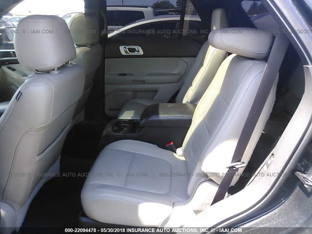 1FMHK8F85BGA01336 - 2011 FORD EXPLORER LIMITED 黑色 照片 8