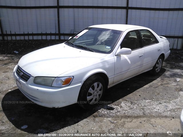 4T1BG22K91U835857 - 2001 TOYOTA CAMRY CE/LE/XLE 白色 照片 2