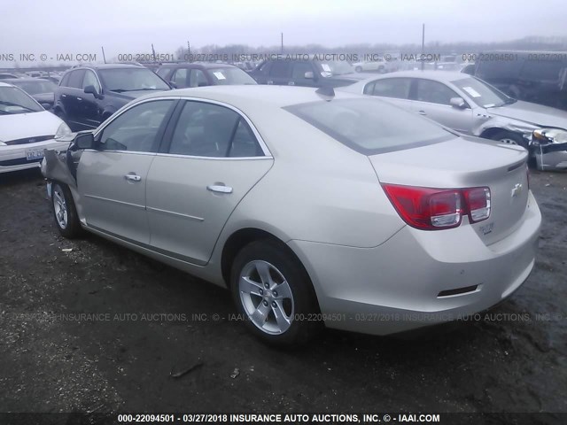 1G11B5SA3DF146423 - 2013 CHEVROLET MALIBU LS BEIGE photo 3