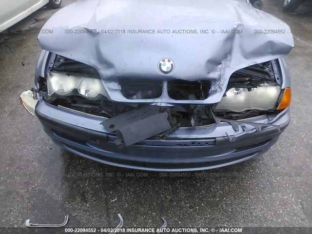 WBAAM3335XKC56911 - 1999 BMW 323 I BLUE photo 6