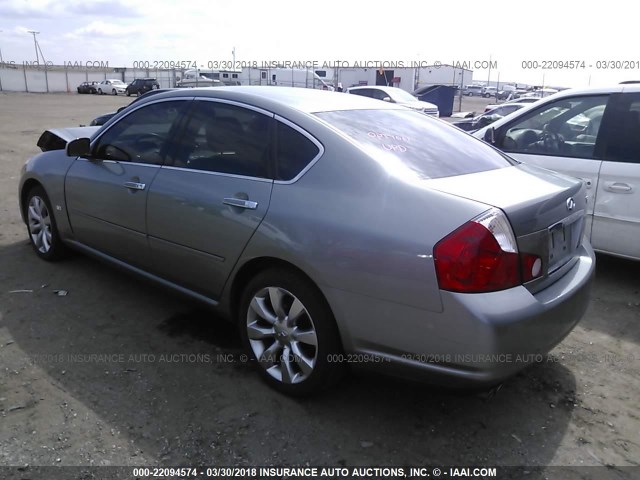 JNKAY01F16M253182 - 2006 INFINITI M35 SPORT GRAY photo 3