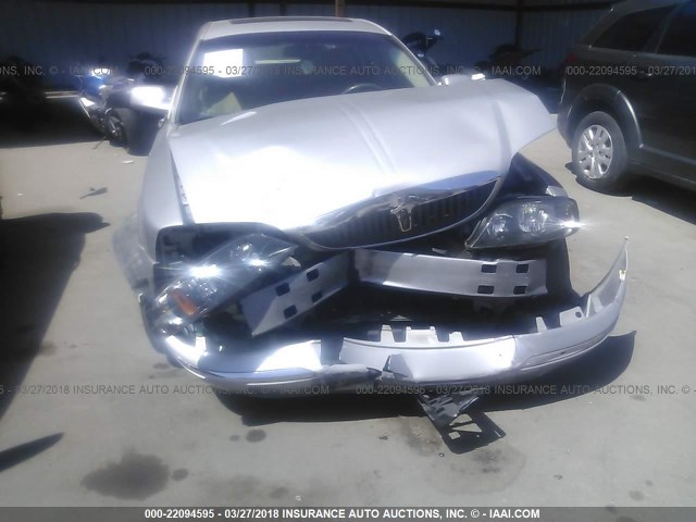 1LNHM86S15Y625526 - 2005 LINCOLN LS 银色 照片 6
