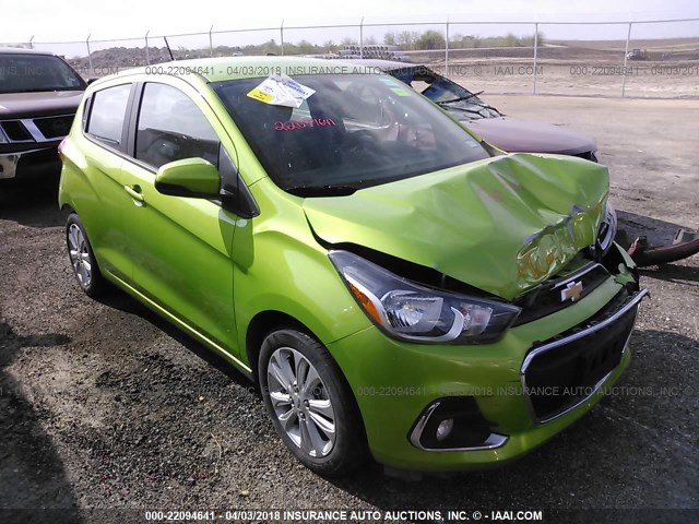 KL8CD6SA5GC572757 - 2016 CHEVROLET SPARK 1LT GREEN photo 1