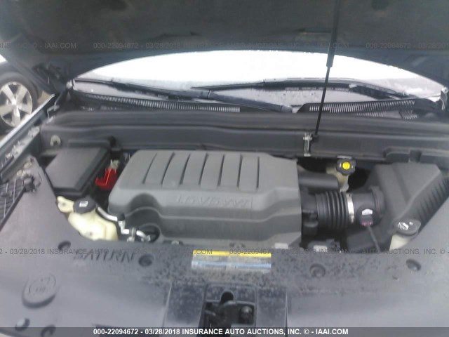 5GZEV33748J127145 - 2008 SATURN OUTLOOK XR/TOURING 浅蓝色 照片 10