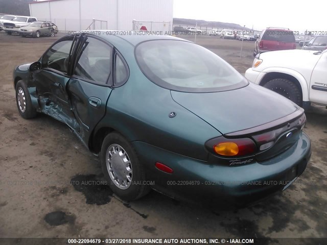 1FALP53SXTG244484 - 1996 FORD TAURUS LX GREEN photo 3