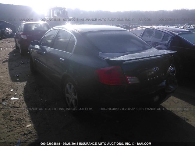 JNKCV51F64M700861 - 2004 INFINITI G35 BLACK photo 3