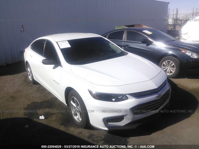 1G1ZB5ST7HF203054 - 2017 CHEVROLET MALIBU LS 白色 照片 1