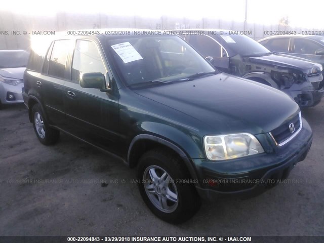 JHLRD18731S001574 - 2001 HONDA CR-V SE/LE GREEN photo 1