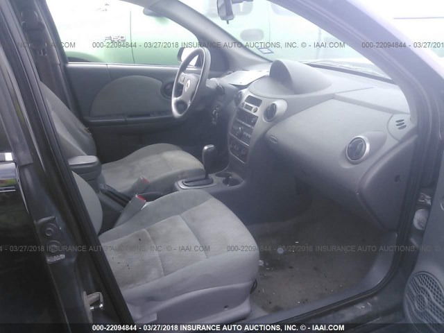 1G8AJ58F87Z206772 - 2007 SATURN ION LEVEL 2 Qara foto 5