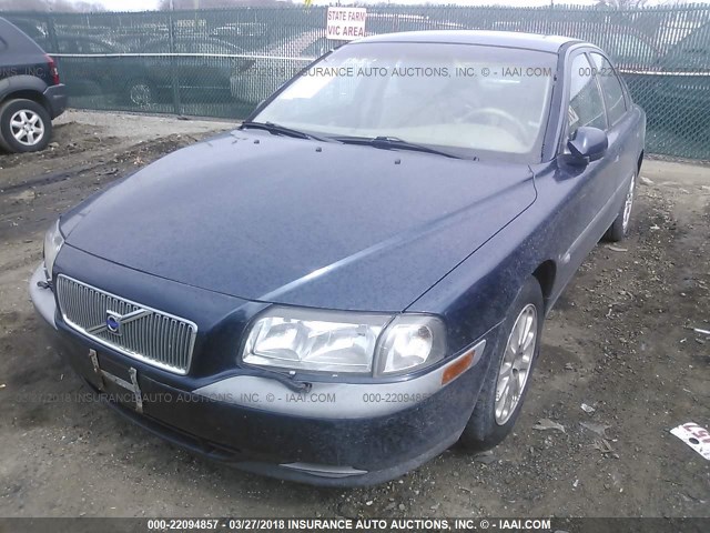 YV1TS94DX11191893 - 2001 VOLVO S80 Navy photo 6