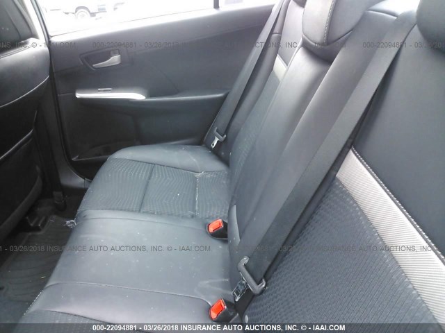 4T1BF1FK4EU396435 - 2014 TOYOTA CAMRY L/SE/LE/XLE 灰色 照片 8