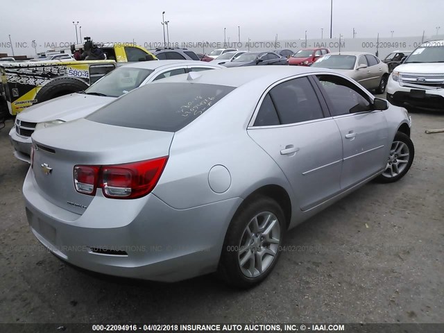 1G11C5SL6EF175317 - 2014 CHEVROLET MALIBU 1LT 银色 照片 4
