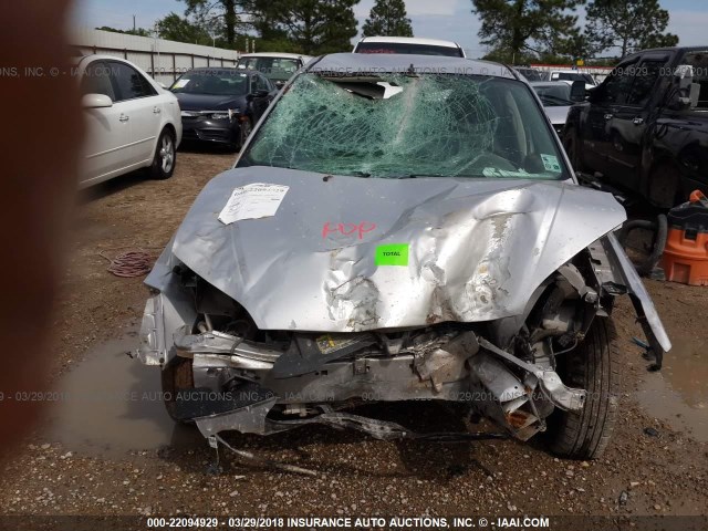 1FAFP34N77W305313 - 2007 FORD FOCUS ZX4/S/SE/SES SILVER photo 6