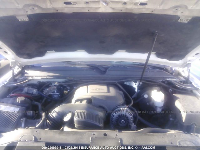 1GYFK63887R400249 - 2007 CADILLAC ESCALADE LUXURY Weiß Foto 10