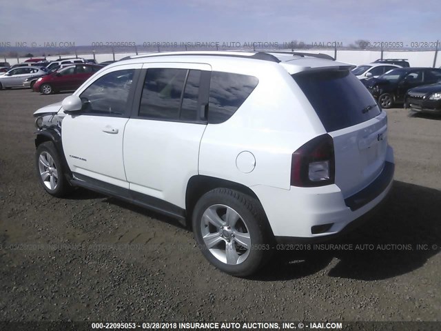 1C4NJCEA8GD633001 - 2016 JEEP COMPASS LATITUDE 白色 照片 3