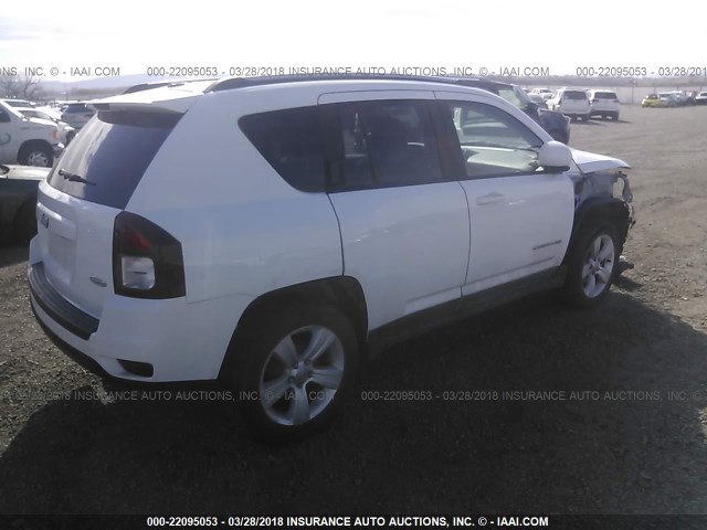 1C4NJCEA8GD633001 - 2016 JEEP COMPASS LATITUDE 白色 照片 4