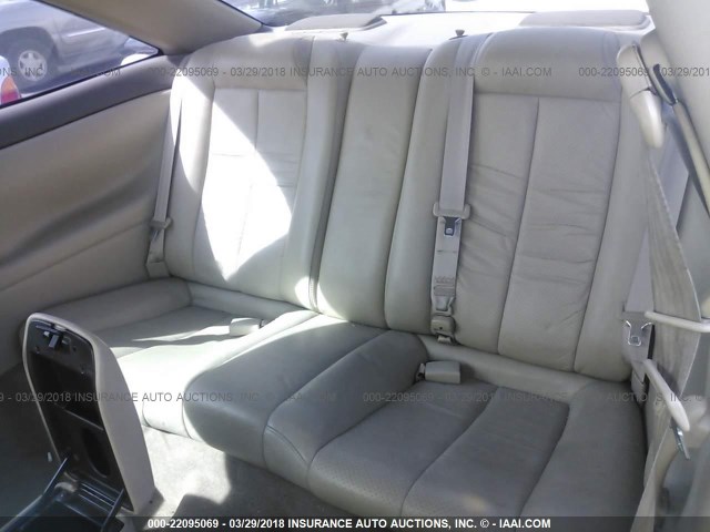 2T1CF22P1XC088879 - 1999 TOYOTA CAMRY SOLARA SE/SLE წითელი ფოტო 8