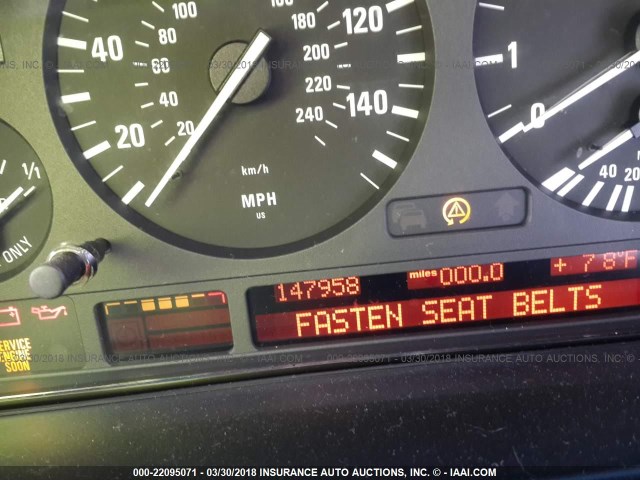 WBADT33432GF42258 - 2002 BMW 525 I SILVER photo 7