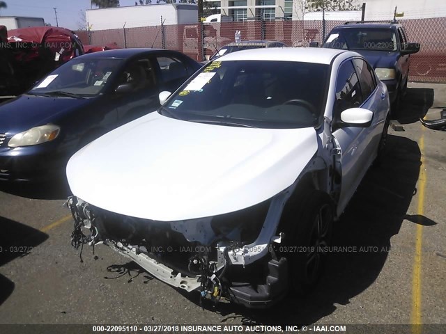 1HGCR2F63GA087280 - 2016 HONDA ACCORD SPORT WHITE photo 2