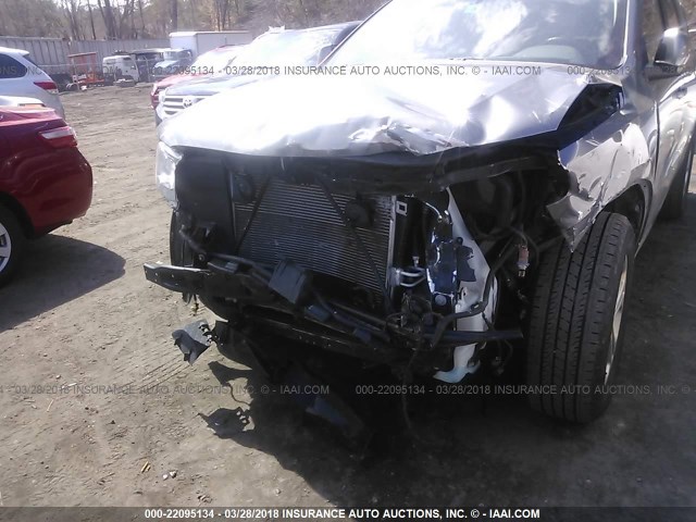 1C4RDJAG4CC181135 - 2012 DODGE DURANGO SXT GRAY photo 6