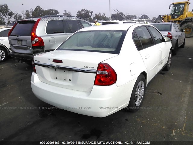 1G1ZS57N37F106071 - 2007 CHEVROLET MALIBU LS 白色 照片 4