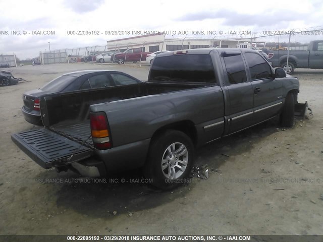 2GCEC19T721164580 - 2002 CHEVROLET SILVERADO C1500 GRAY photo 4