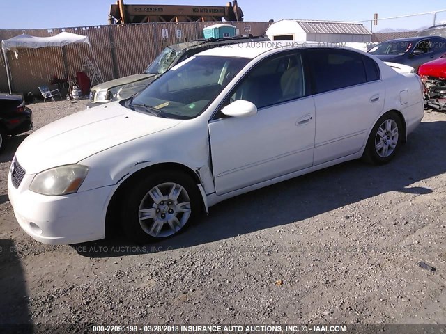 1N4AL11D76N319383 - 2006 NISSAN ALTIMA S/SL WHITE photo 2