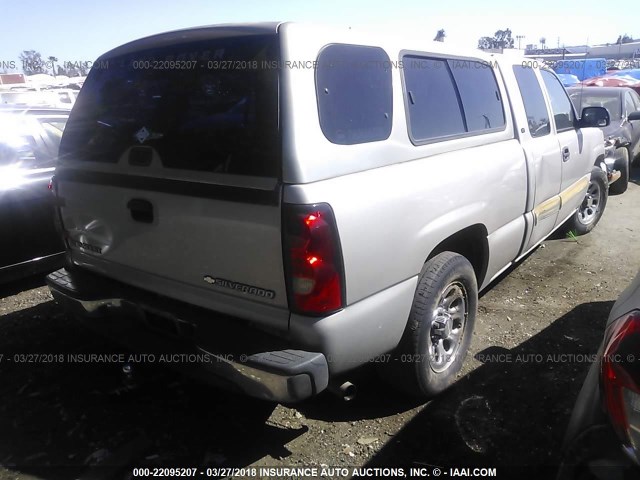 1GCEC19V07Z134319 - 2007 CHEVROLET SILVERADO C1500 CLASSIC GOLD photo 4