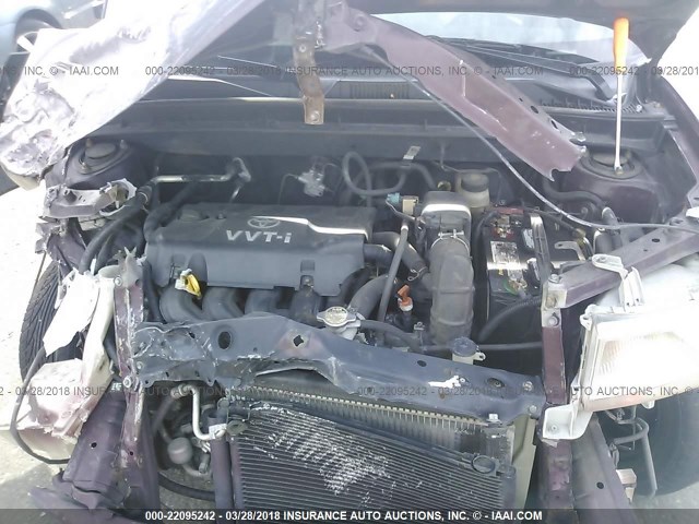 JTLKT324840154046 - 2004 TOYOTA SCION XB PURPLE photo 10