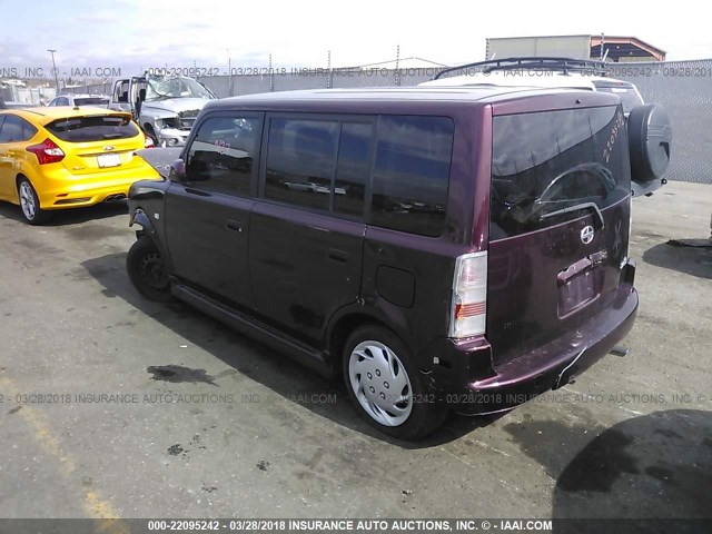 JTLKT324840154046 - 2004 TOYOTA SCION XB PURPLE photo 3