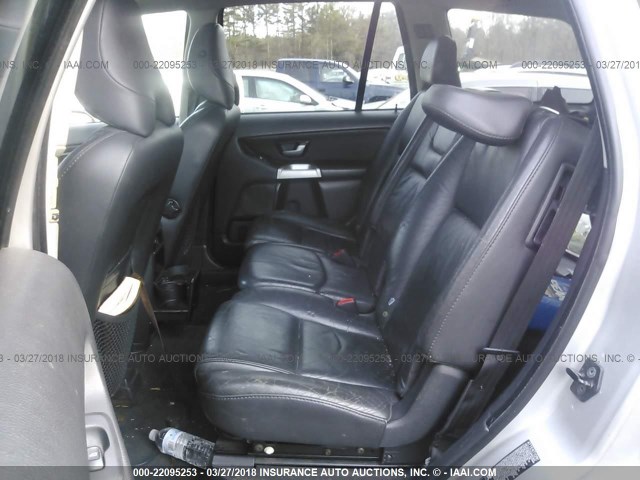 YV4CZ592161224303 - 2006 VOLVO XC90 SILVER photo 8