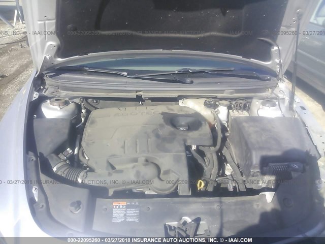 1G1ZB5E00CF257497 - 2012 CHEVROLET MALIBU LS GRAY photo 10