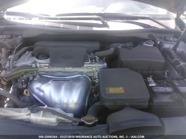 4T1BF1FK4EU313196 - 2014 TOYOTA CAMRY L/SE/LE/XLE 灰色 照片 10