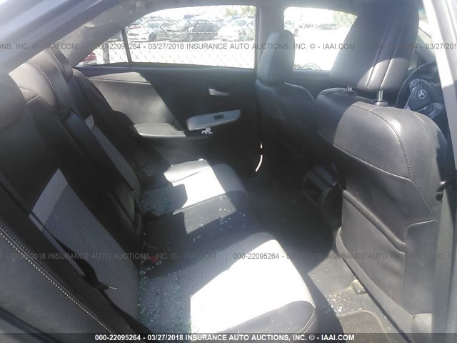 4T1BF1FK4EU313196 - 2014 TOYOTA CAMRY L/SE/LE/XLE 灰色 照片 8