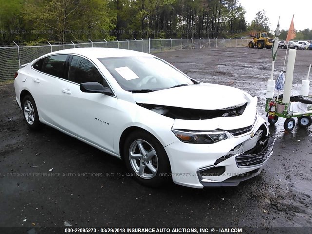 1G1ZB5ST6GF257766 - 2016 CHEVROLET MALIBU LS Ağ foto 1