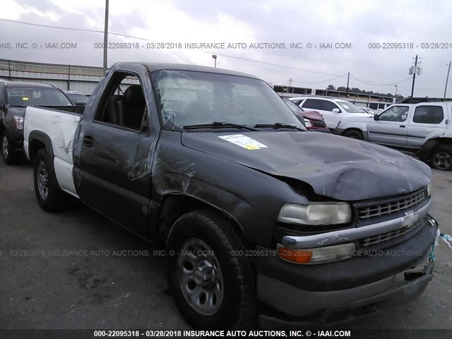 1GCEC14W32Z266063 - 2002 CHEVROLET SILVERADO C1500 GRAY photo 6