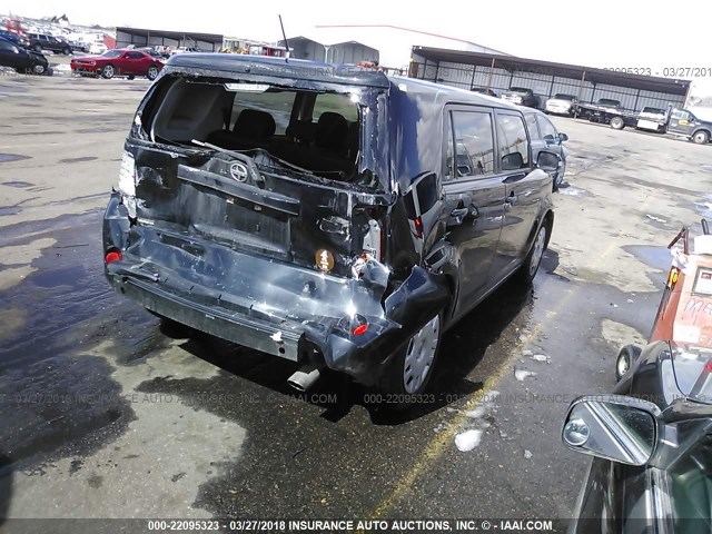 JTLZE4FE8FJ079850 - 2015 TOYOTA SCION XB BLACK photo 4